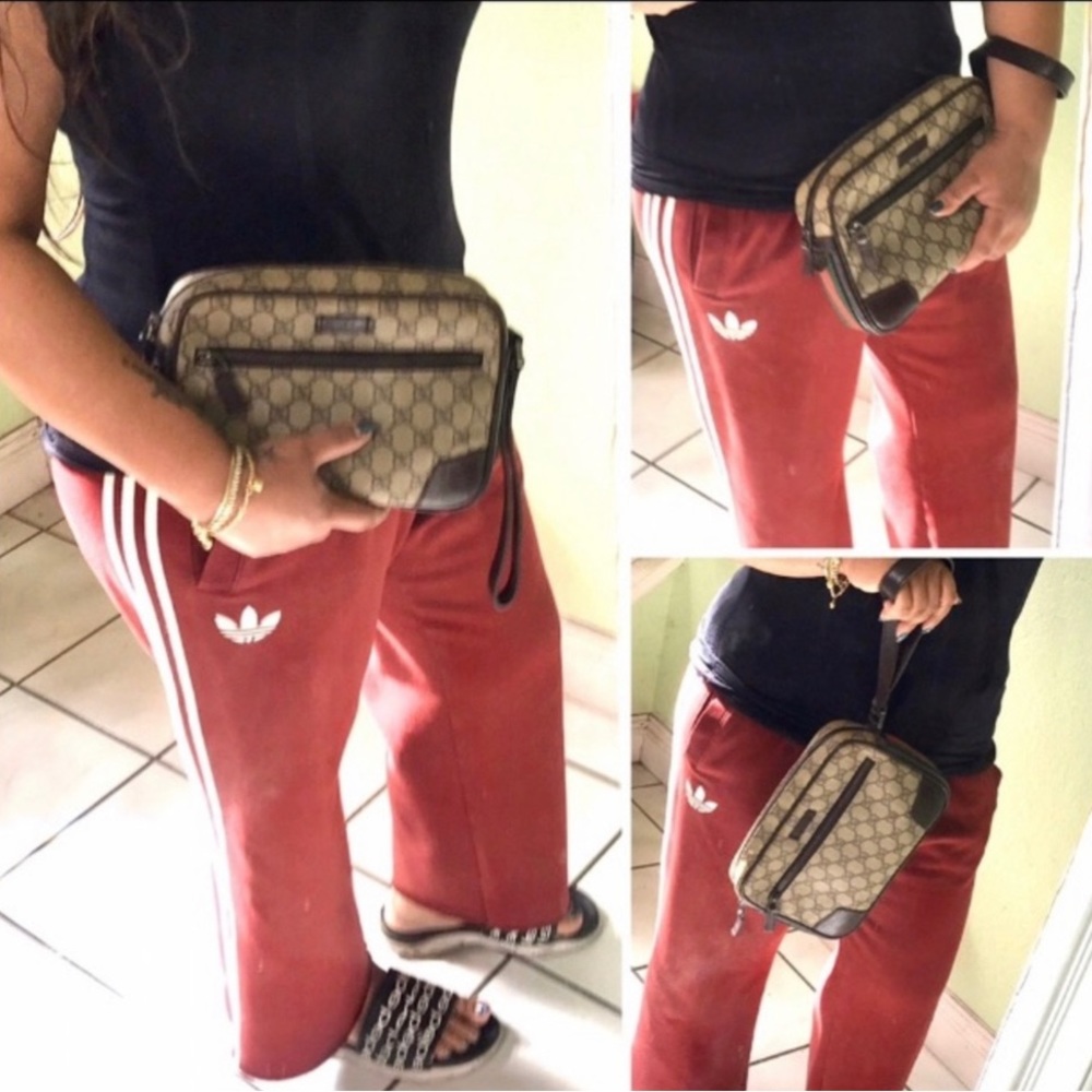 👑✅PRICE FIRM✅ AUTHENTIC Gucci Web Clutch - Picture 15 of 17